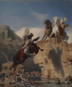 Charles GleyreTurkish and Arab horsemenÂ© Nora Rupp, MusÃ©e cantonal des Beaux-Arts de Lausanne