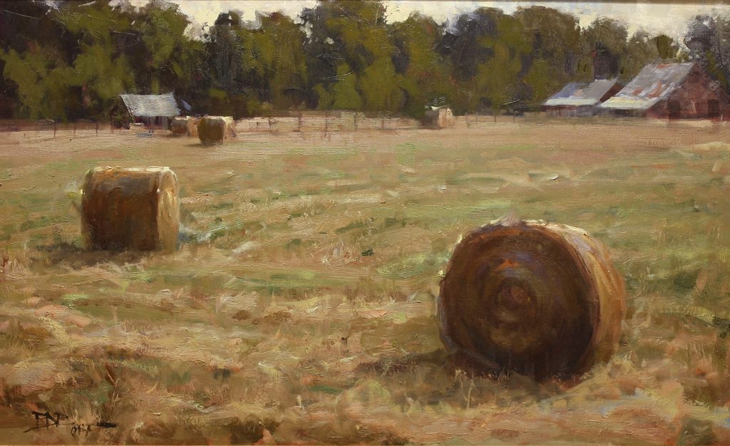 roger-dale-brown-summer-bales-oil-on-canvas-22x36-6900-web